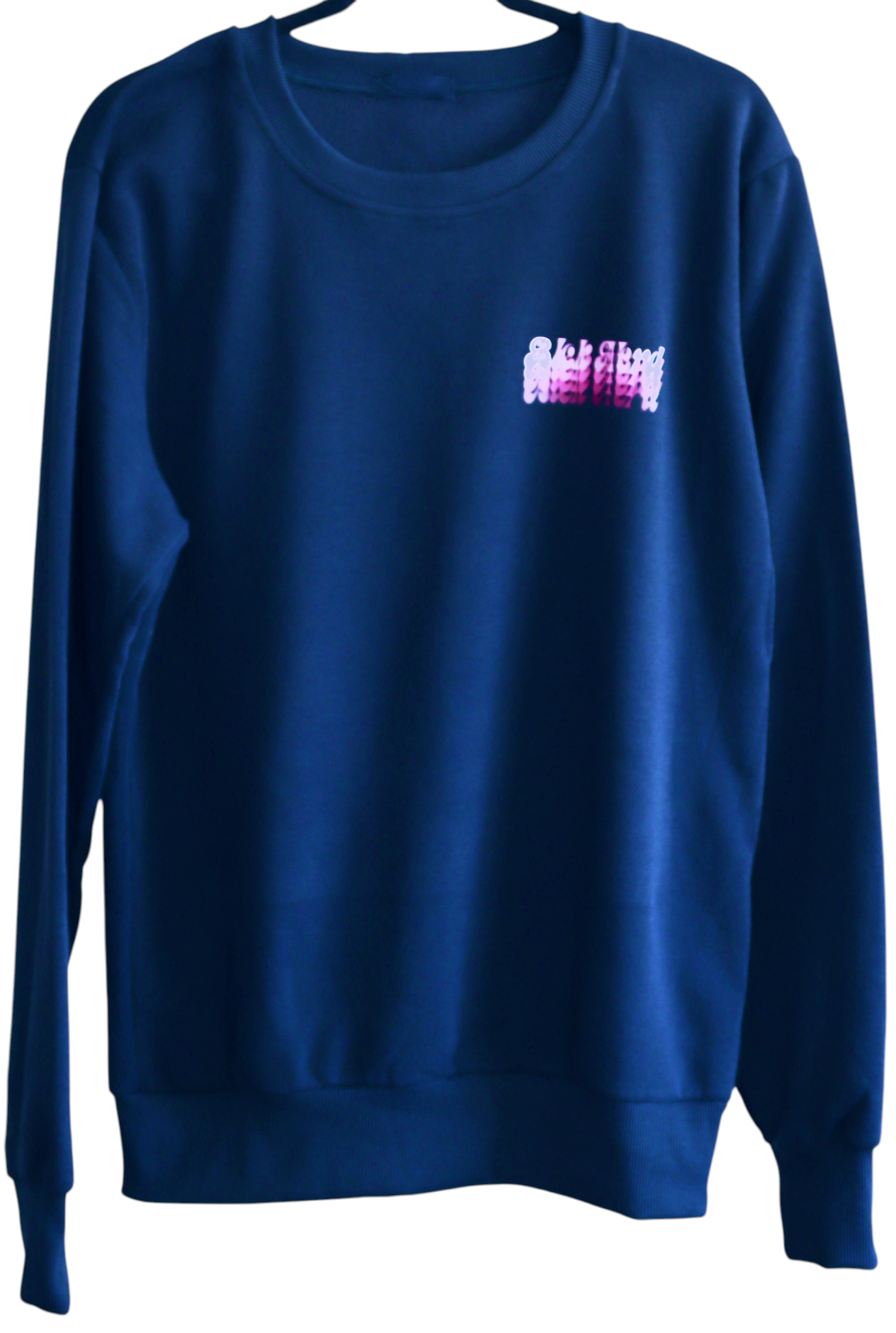 BLCKNERD RETRO CASCADE crewneck navy