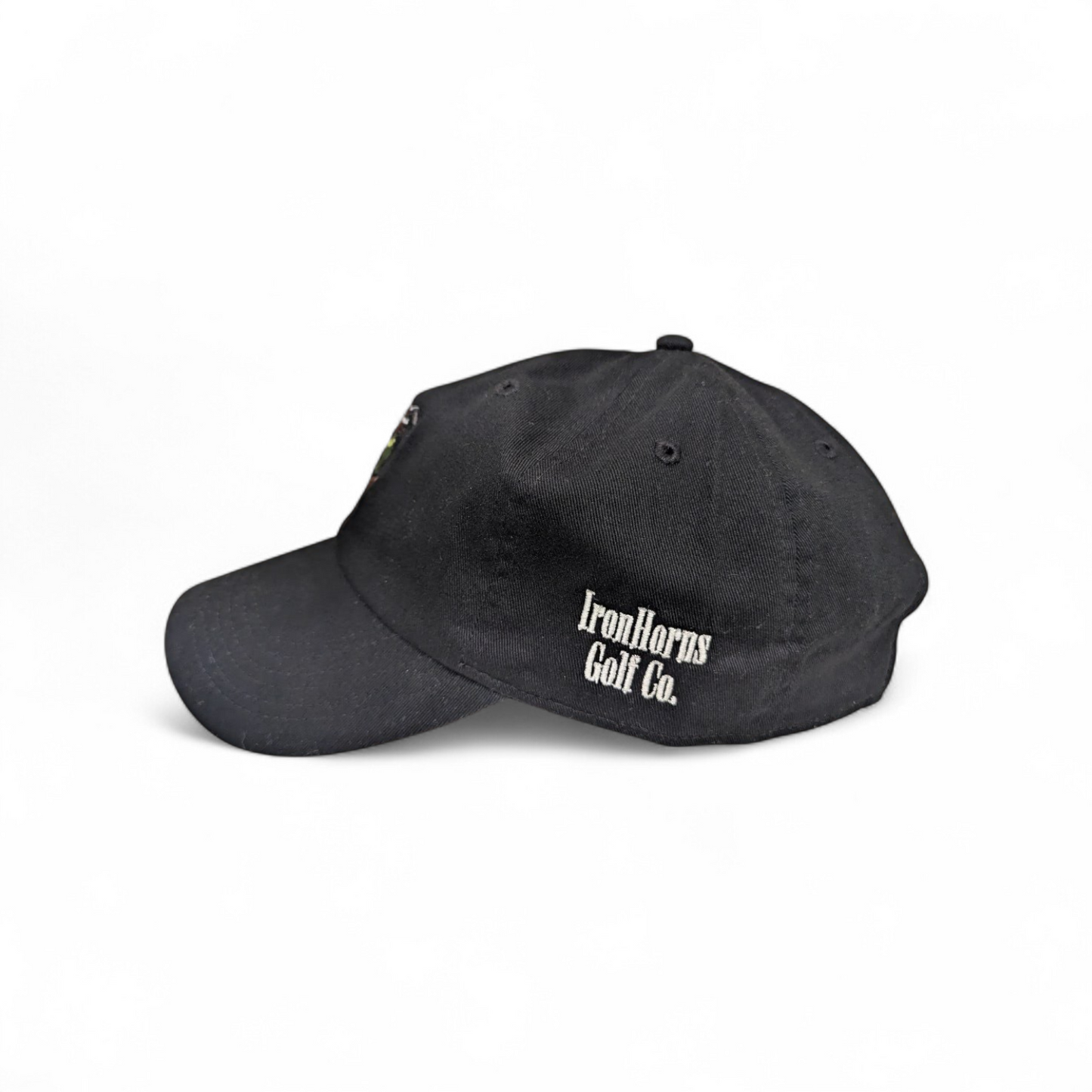 IRONHORNS GOLF CO. by BLCK NERD golf cap blck/white (PRE-ORDER NOW)