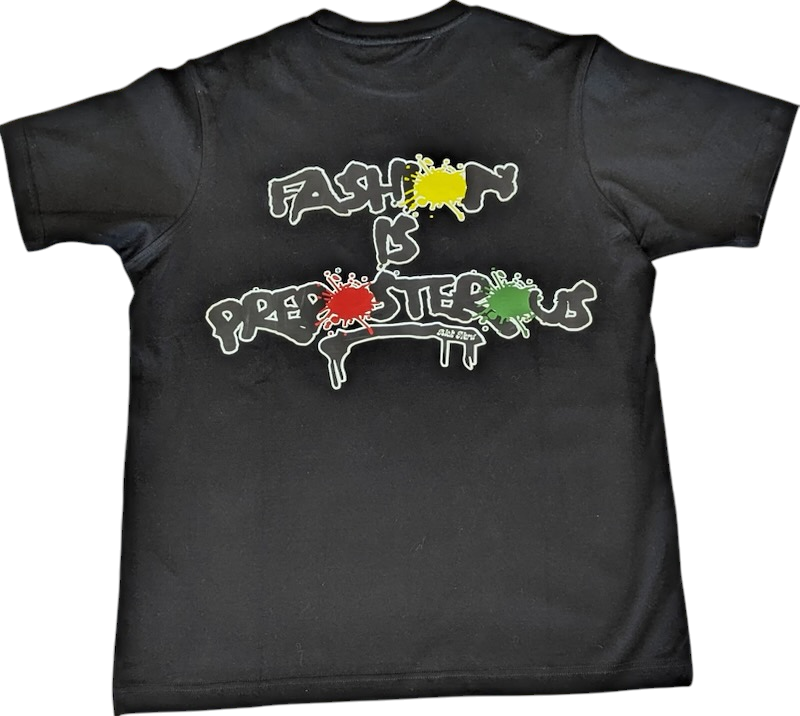 Prosperous Drip Heavy Tee Black - Streetwear Graphic Tee