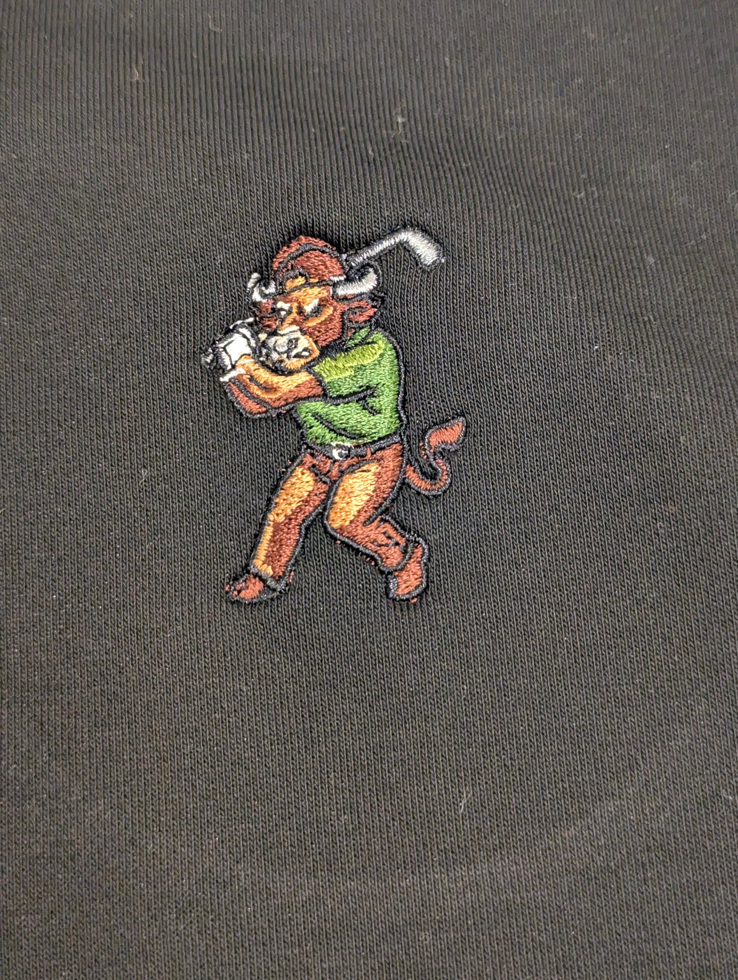 IRONHORNS GOLF CO. by BLCK NERD l/s rugby blck