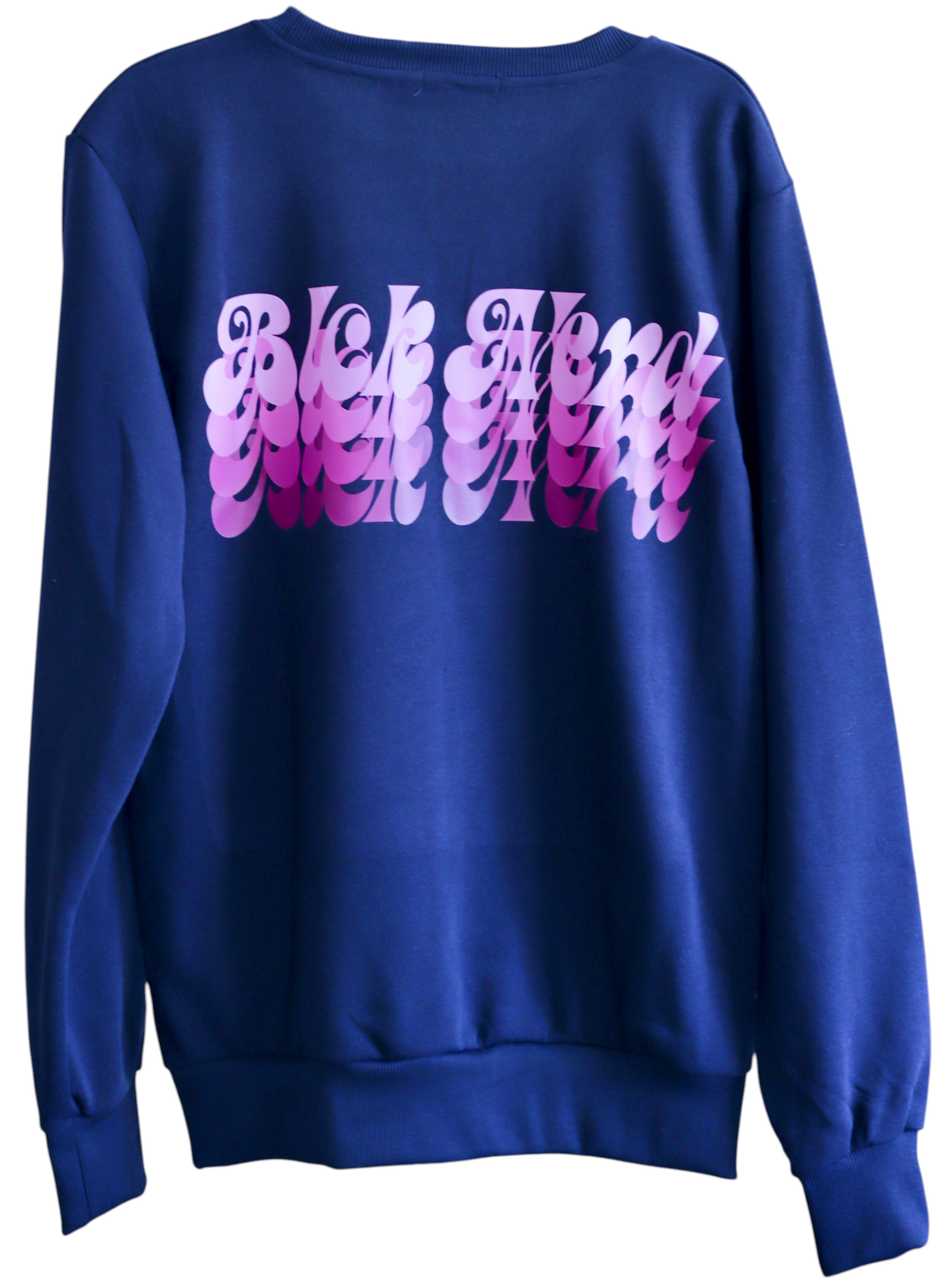 BLCKNERD RETRO CASCADE crewneck navy