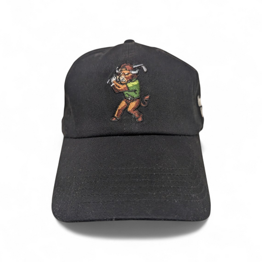 IRONHORNS GOLF CO. by BLCK NERD golf cap blck/white (PRE-ORDER NOW)