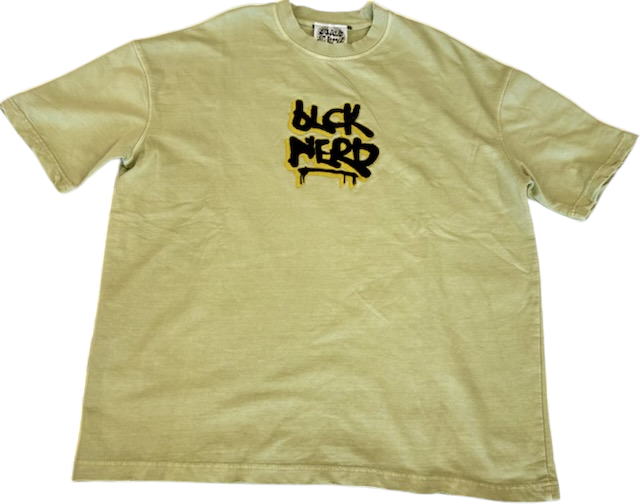 Prosperous Tee Tan Navy Gold - BLCK NERD Streetwear