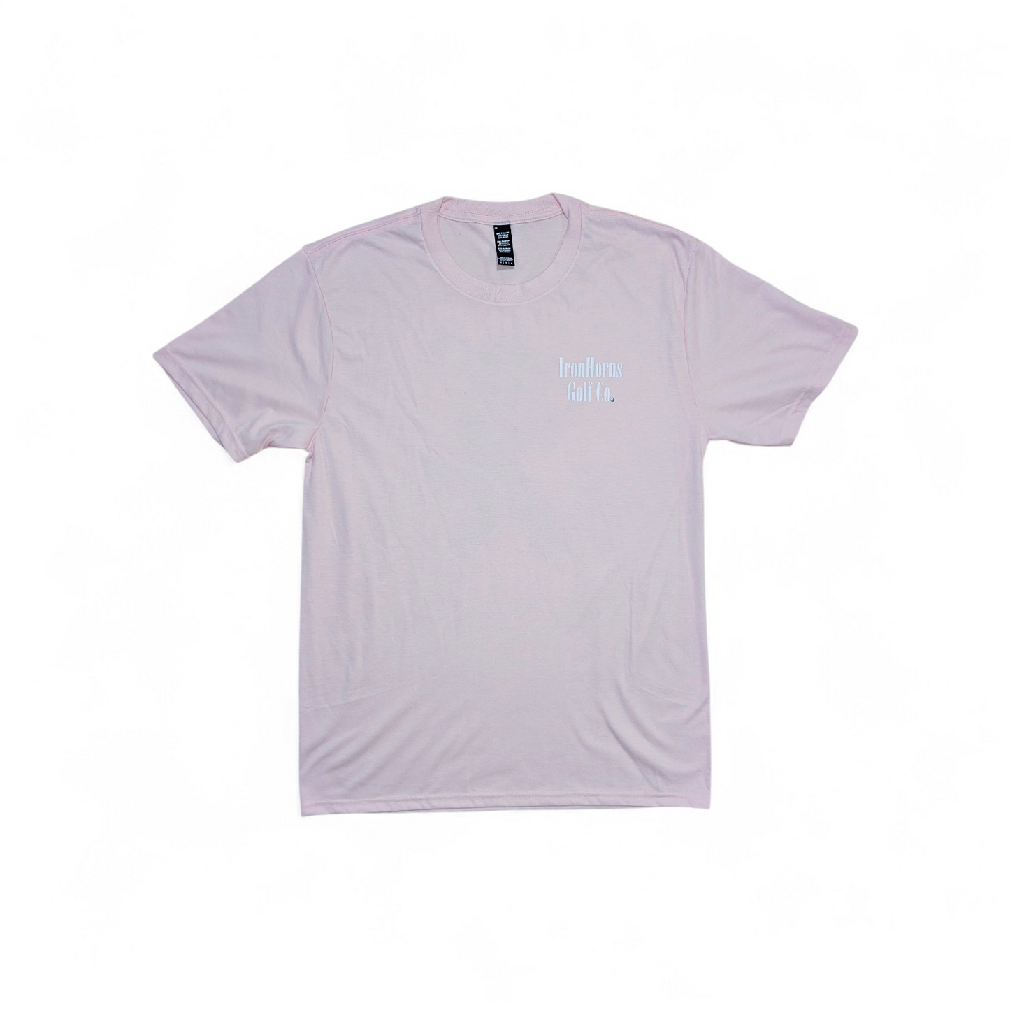 IRONHORNS Golf Tee Pink - premium Golf T-Shirt