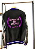 BN VARSITY JACKET RTP blk/purp