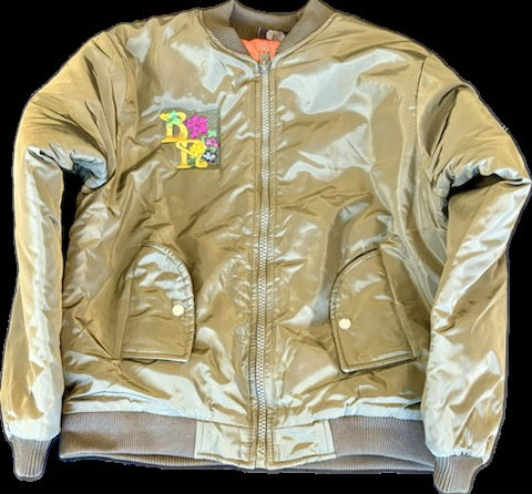 BN FLORAL FLIGHT BOMBER olive