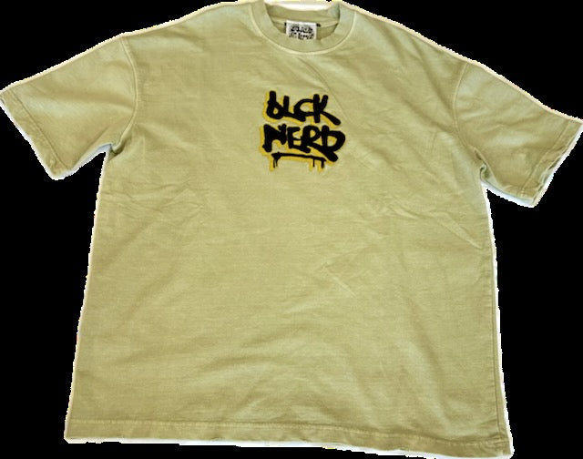 BN PREPOSTROUS TEE tan/navy/gold