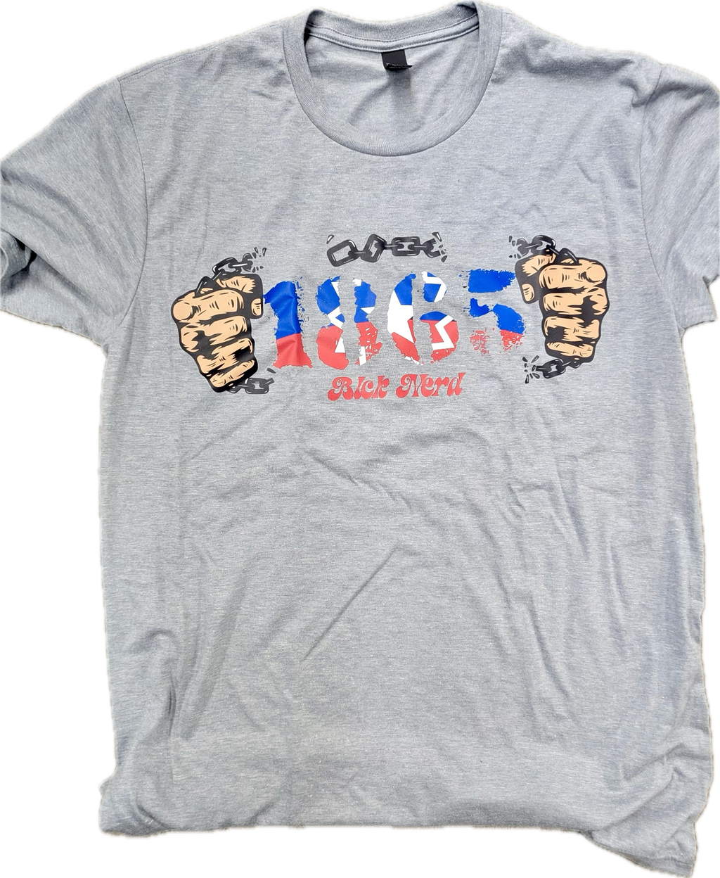 BLCK NERD 1865 JNTNTH Tee grey