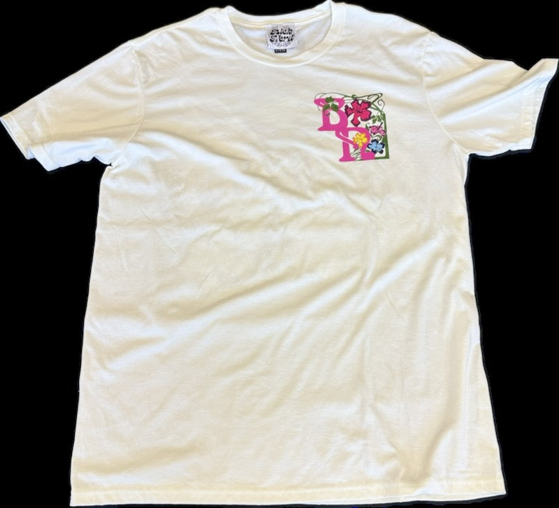 BN FLORAL S/SLEEVE cream