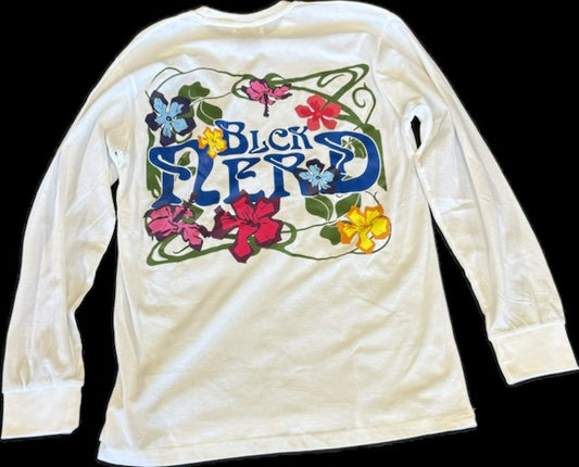 BN FLORAL LONG SLEEVE wht