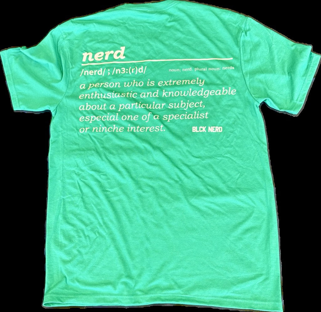 BLCK NERD RETRO DEFINITION GRN