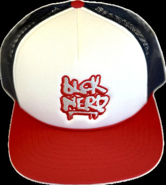 BN DRIP TRUCKER red/blu/wht
