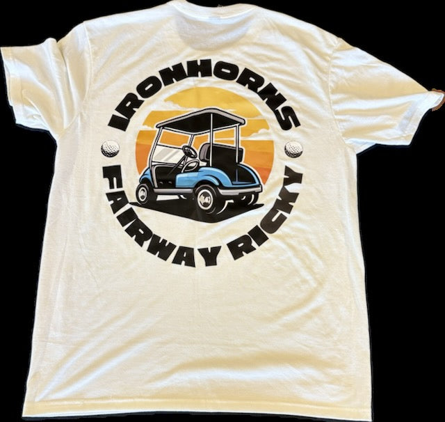 FAIRWAY RICKY IRONHORNS GOLF CO. by Blck Nerd cream