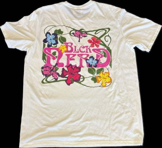 BN FLORAL S/SLEEVE cream