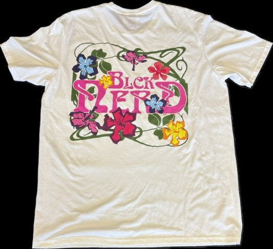 BN FLORAL S/SLEEVE cream