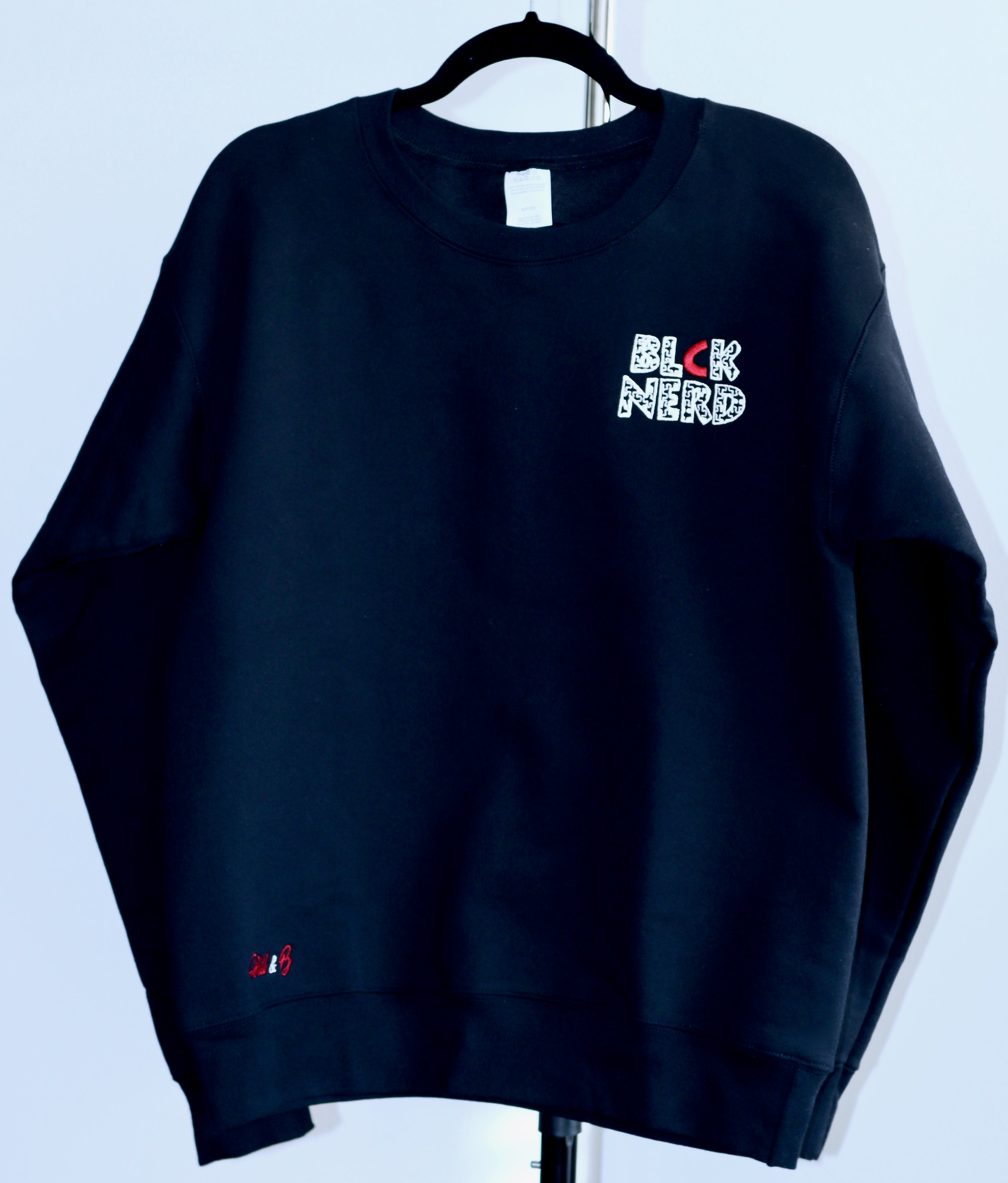BLCKNERD BLOCK CHEST RTP BACK blk/wht/red