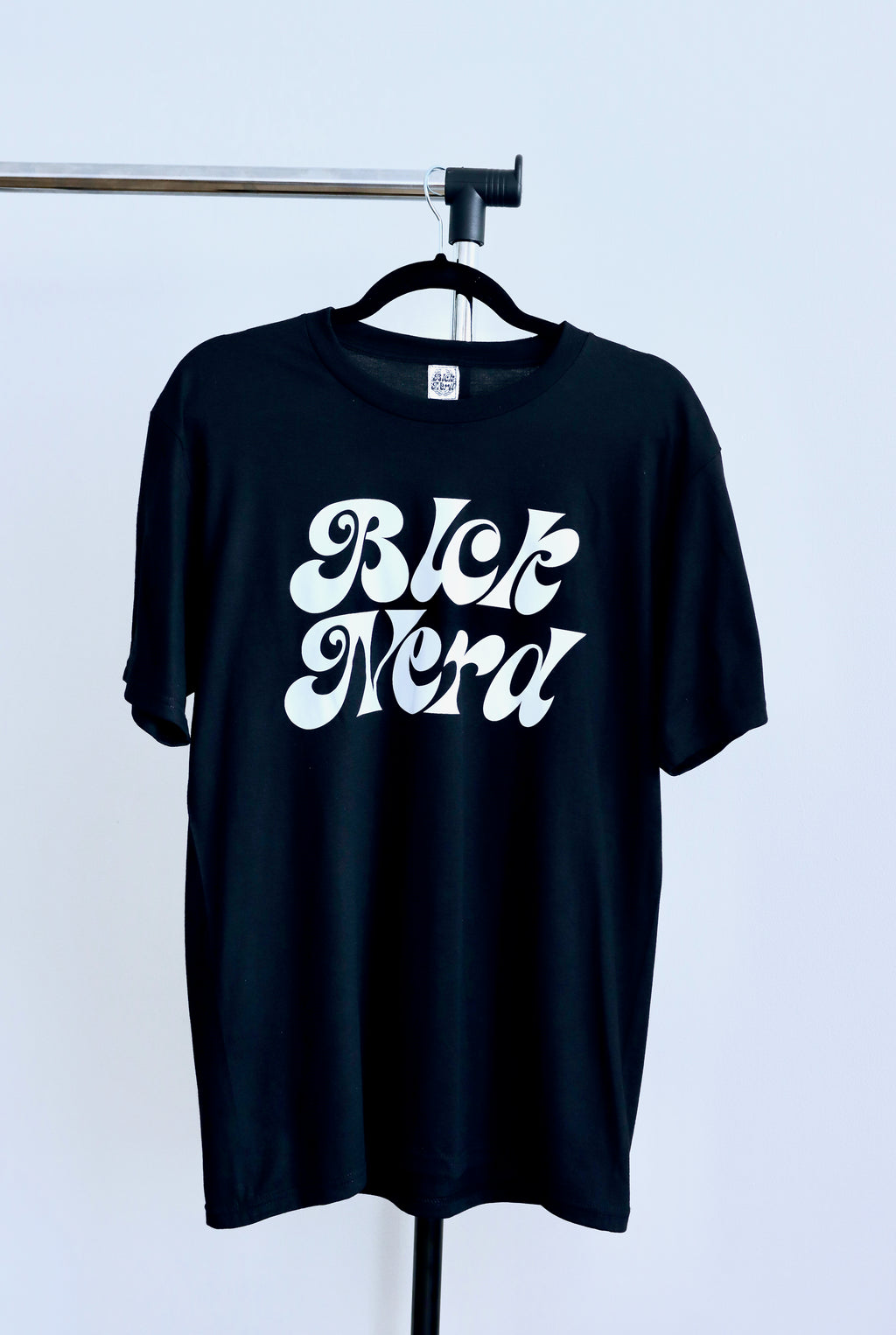 777-9311 BLCK NERD tee