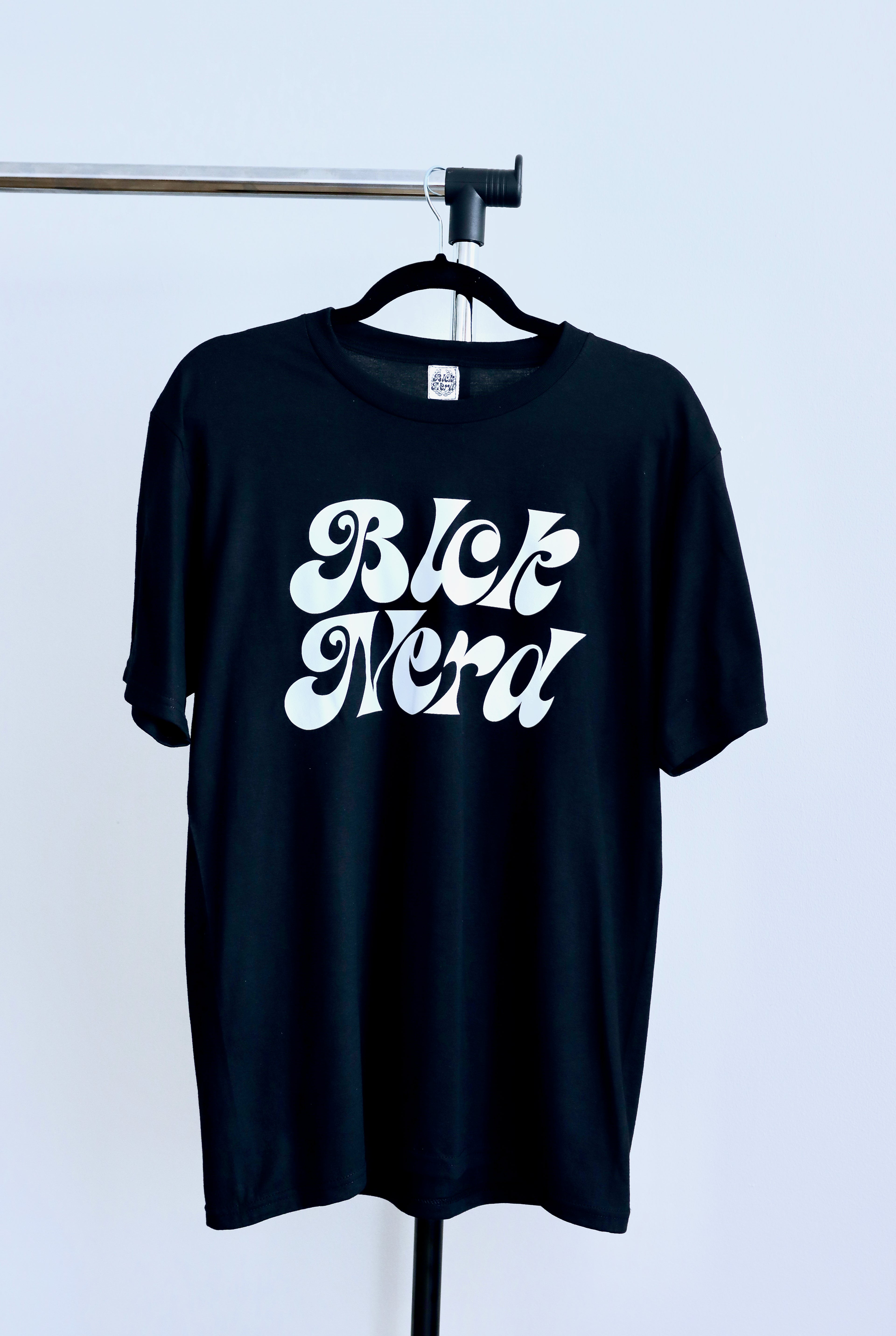 777-9311 BLCK NERD tee
