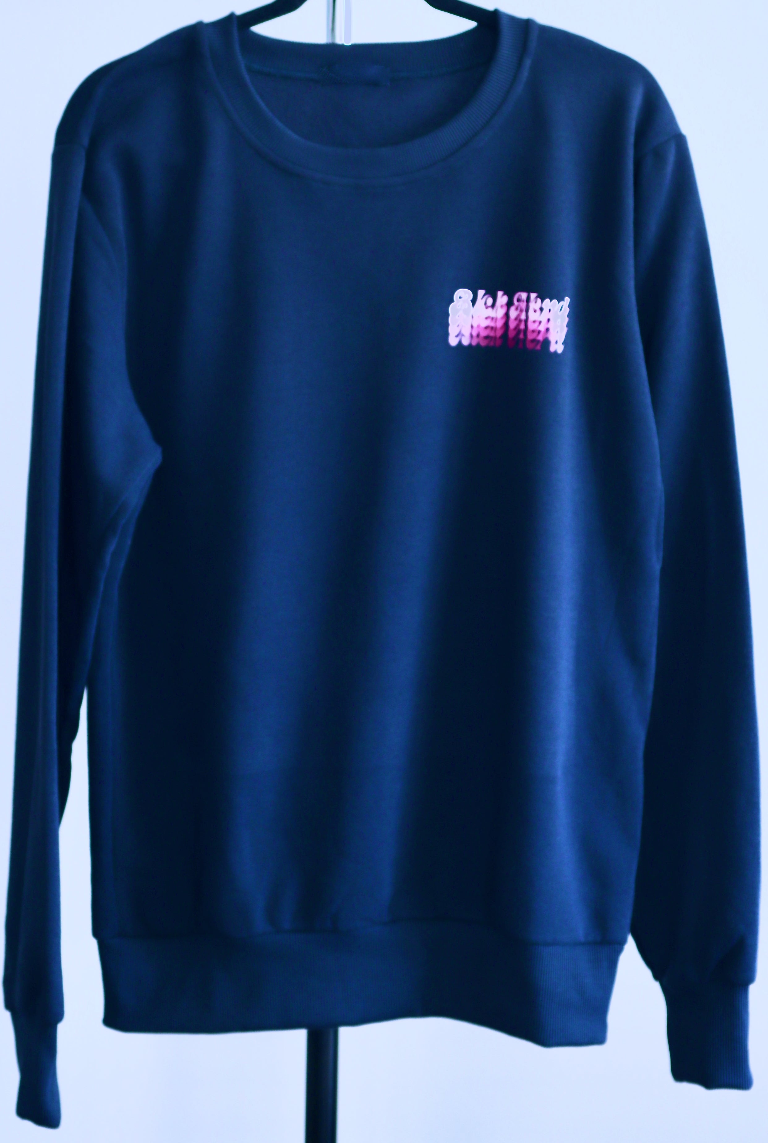 BLCKNERD RETRO CASCADE crewneck navy
