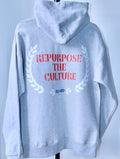 BLCK NERD BLOCK CHECK RTP BACK HOODIE heather/blu/red