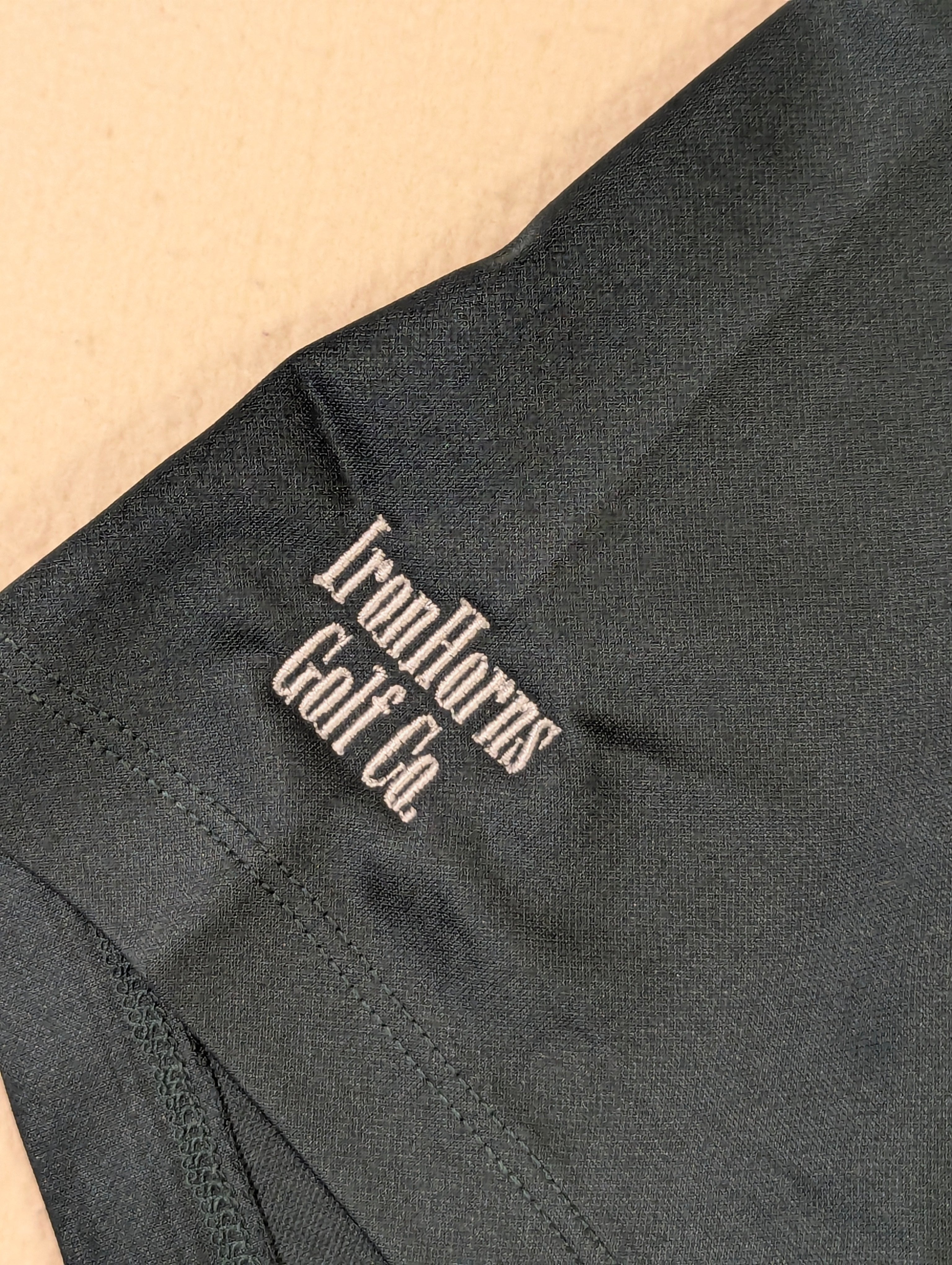 IRONHORNS GOLF CO. by BLCK NERD polo shirt hunter green