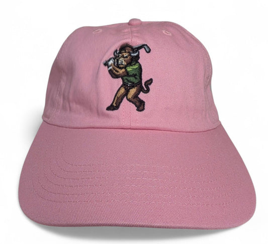 IRONHORNS Golf Hat PINK - Premium Golf Cap