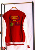 BN VARSITY JACKET WILLNB red/lime